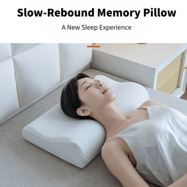 Memory Foam Pillow Curve Design Slow Rebound Wave Shape