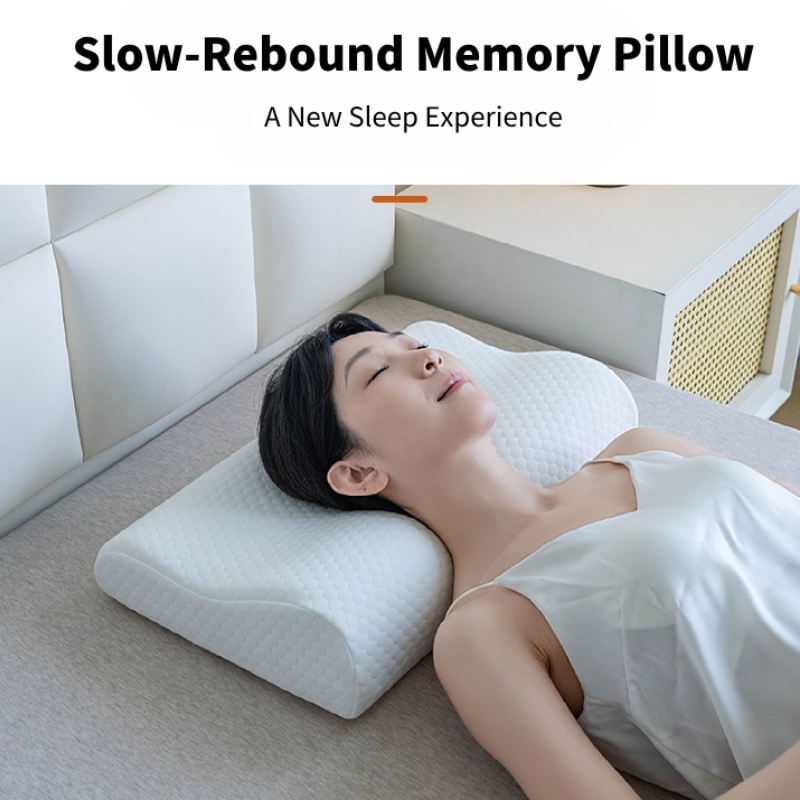 Memory Foam Pillow Curve Design Slow Rebound Wave Shape