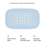 Memory foam pillow Slow rebound cloud zero pressure deep sleep memory cotton for cervical spine protection