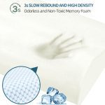 Memory foam pillow slow rebound ice silk neck pillow cervical pillow