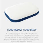 Memory foam pillow Slow rebound cloud zero pressure deep sleep memory cotton for cervical spine protection
