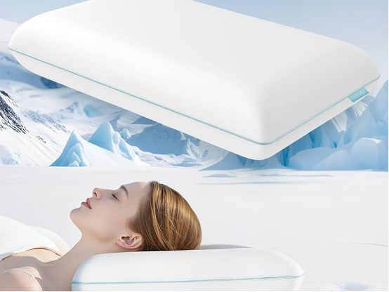 Ergonomic Memory Foam Pillow for Neck Support